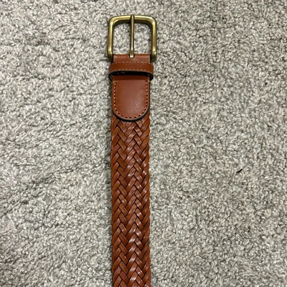Lucky Brand Brown Braided Belt - Picture 3 of 4